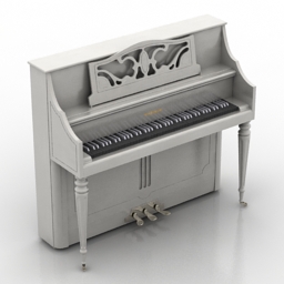 3D Piano preview