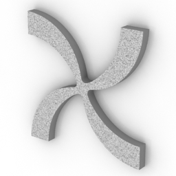 panel 3d boomerang 3D Model Preview #a8561e16