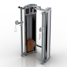 gym fitness gym equipment 3D Model Preview #bc13dd80
