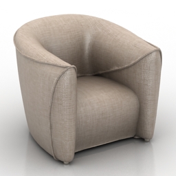 armchair pannachair pc001 3D Model Preview #0c1ccca5