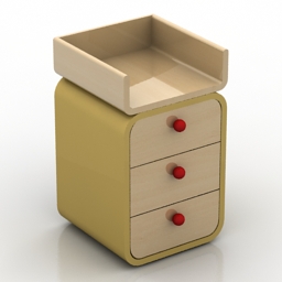 locker 1 3D Model Preview #cb46bc5e