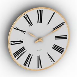 clock wall 3D Model Preview #bb829bfb