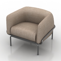 armchair - 3D Model Preview #3ce5fc44