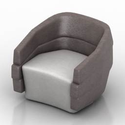 3D Armchair preview
