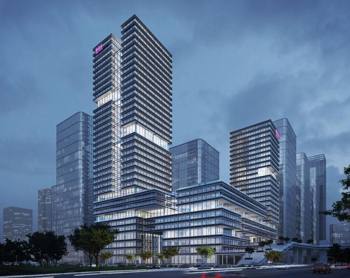 vip.com headquarters by gmp Architekten, Guangzhou, China