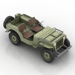 car willyes jeep plan b16 3D Model Preview #c090a6c8
