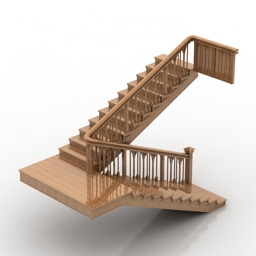 stair 3D Model Preview #bf85bbac