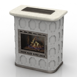 fireplace 3D Model Preview #6dc90586