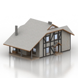 house 3D Model Preview #3cc1785a