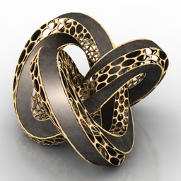 mobius strip torus 3D Model Preview #309497c4