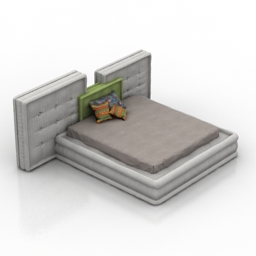 bed mah jong 3D Model Preview #c2c6d2ca