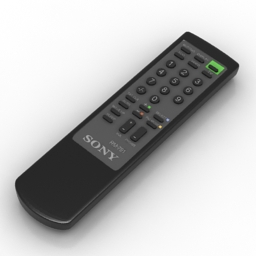 pult sony remote controller 3D Model Preview #6882fb72