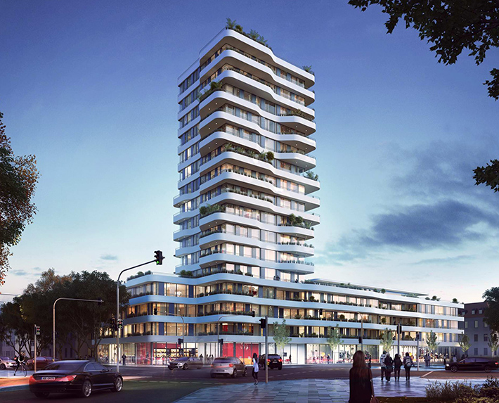 Tower Ingolstadt by ATP architects, Ingolstadt, Germany