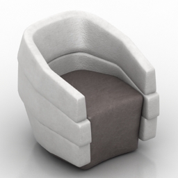 armchair 3 3D Model Preview #af7de343