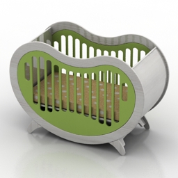 bed - 3D Model Preview #ecf0edf0