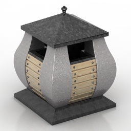 bin 2 3D Model Preview #de77aefa