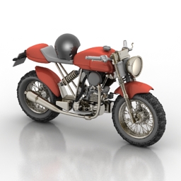motorcycle 3D Model Preview #0c1d3819