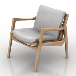 3D Armchair preview