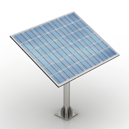 panel solar cell 3D Model Preview #9ebce8ee