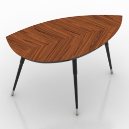 table ikea lovbacken 3D Model Preview #7646799a