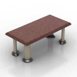 table rectangular 3D Model Preview #cdada4da