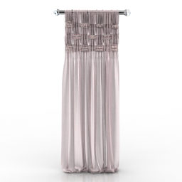 curtain 3D Model Preview #0210c656