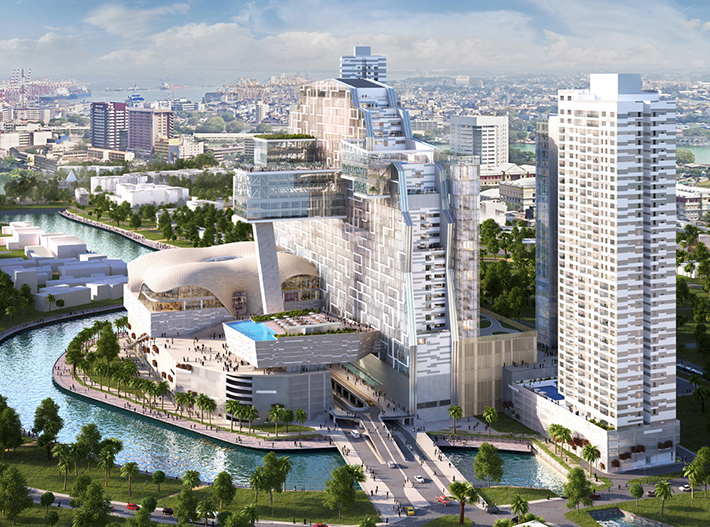 Sri Lanka Waterfront by Balmond Studio, Colombo, Sri Lanka