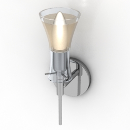 sconce odeon light zamia 3D Model Preview #d844474c