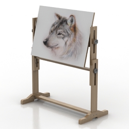 3D Easel preview