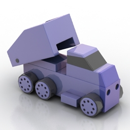 car 6 3D Model Preview #e916dcf4