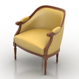 armchair 3D Model Preview #8b1f7c0a