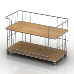 shelves storage 3D Model Preview #c44969a5