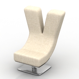 armchair y 3D Model Preview #024e3bb2