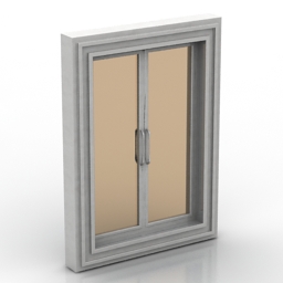 window plastic 3D Model Preview #d09f6285