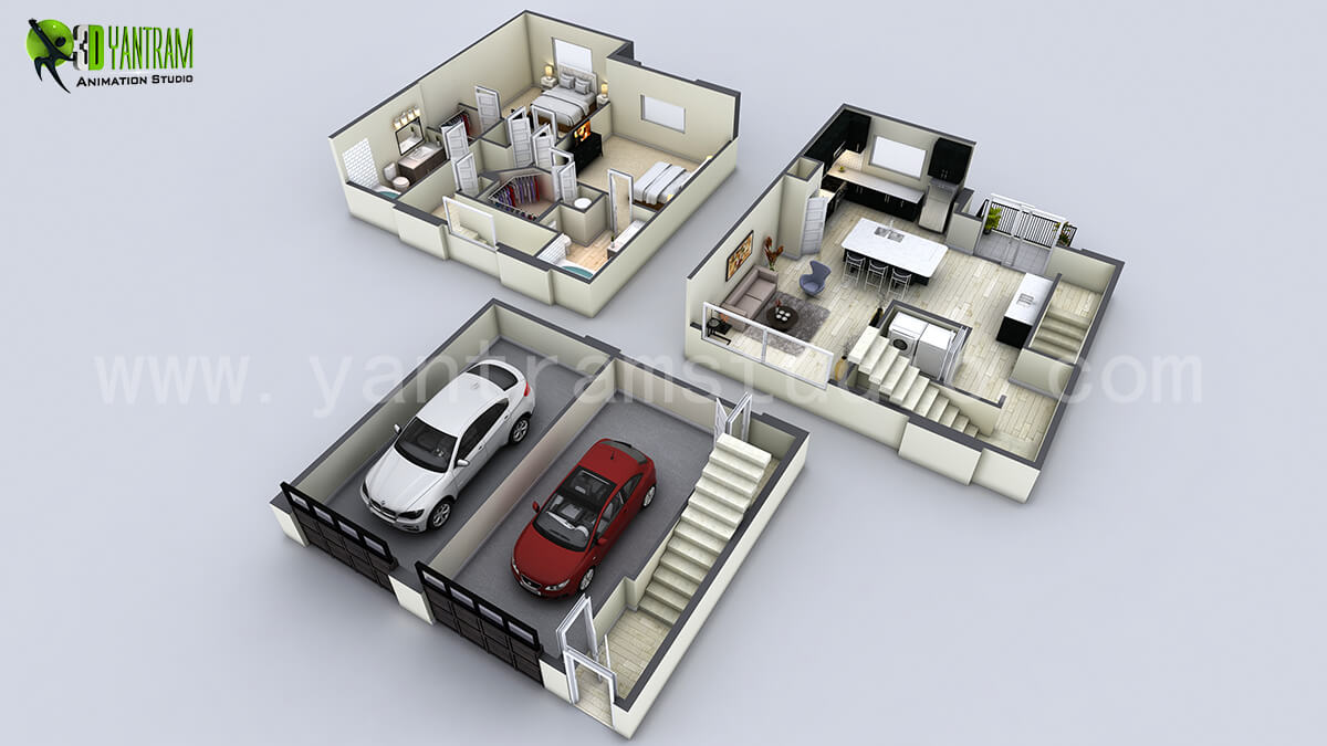 Architectural Home Design — Yantram Animation Studio (USA) — New York, United States