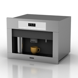 coffee machine miele cva 5065 3D Model Preview #c9260254