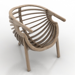 3D Armchair preview