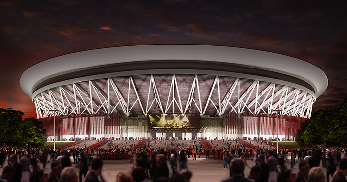 Philippine Arena by Populous, Manila, Philippines