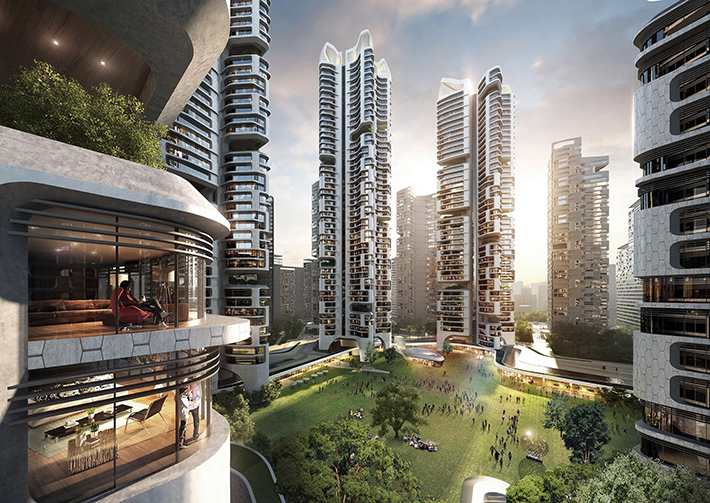Eunma Housing by UNStudio, Seoul, South Korea