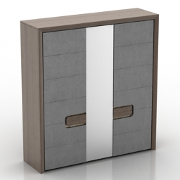 wardrobe tiziano forte closet 3D Model Preview #1f04b284