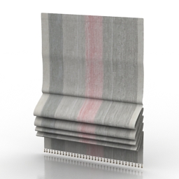 curtain roman 3D Model Preview #0779ca47