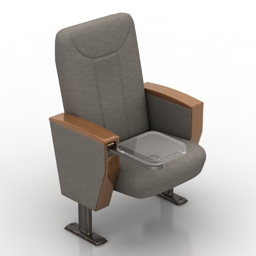 armchair cinema ey-145 3D Model Preview #1d6d76eb