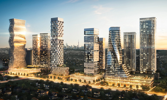 M City by Cooper Robertson, Mississauga, Canada