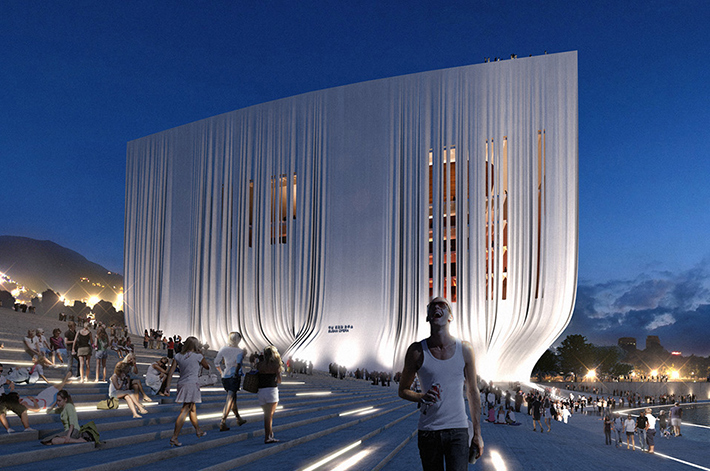 Busan Opera House by moh architects, Busan, South Korea