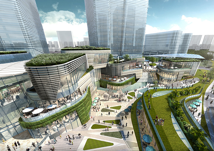 Xuhui Vanke Center by Benoy, Shanghai, China