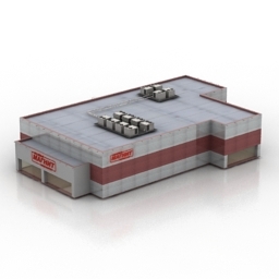 building market 3D Model Preview #6a387a8b
