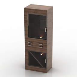 locker 1 3D Model Preview #60fceccb