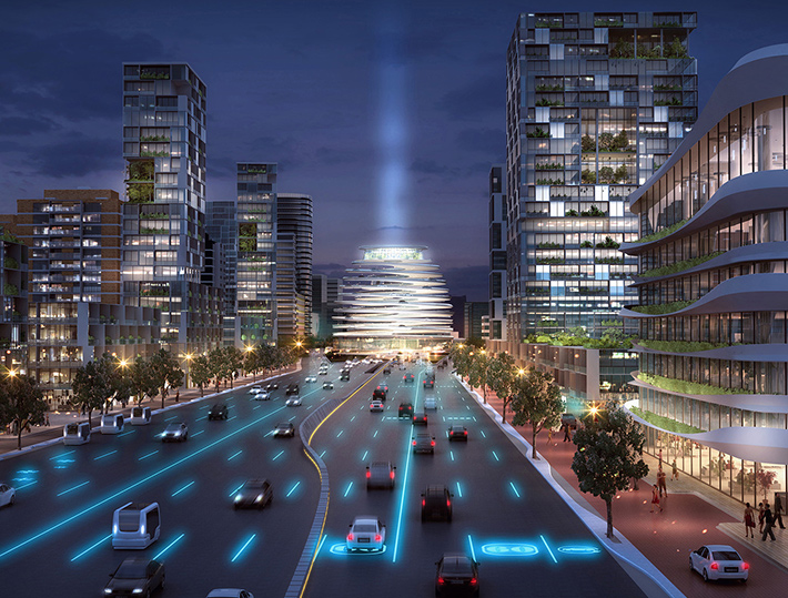 A10 redevelopment by UNStudio, Amsterdam, Netherlands