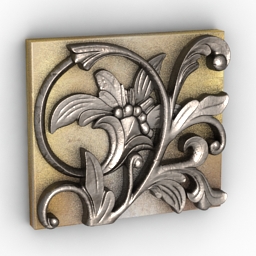 decor plaster top 3D Model Preview #698552b3
