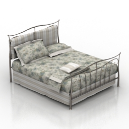 bed morgana bontempi 3D Model Preview #0da747aa